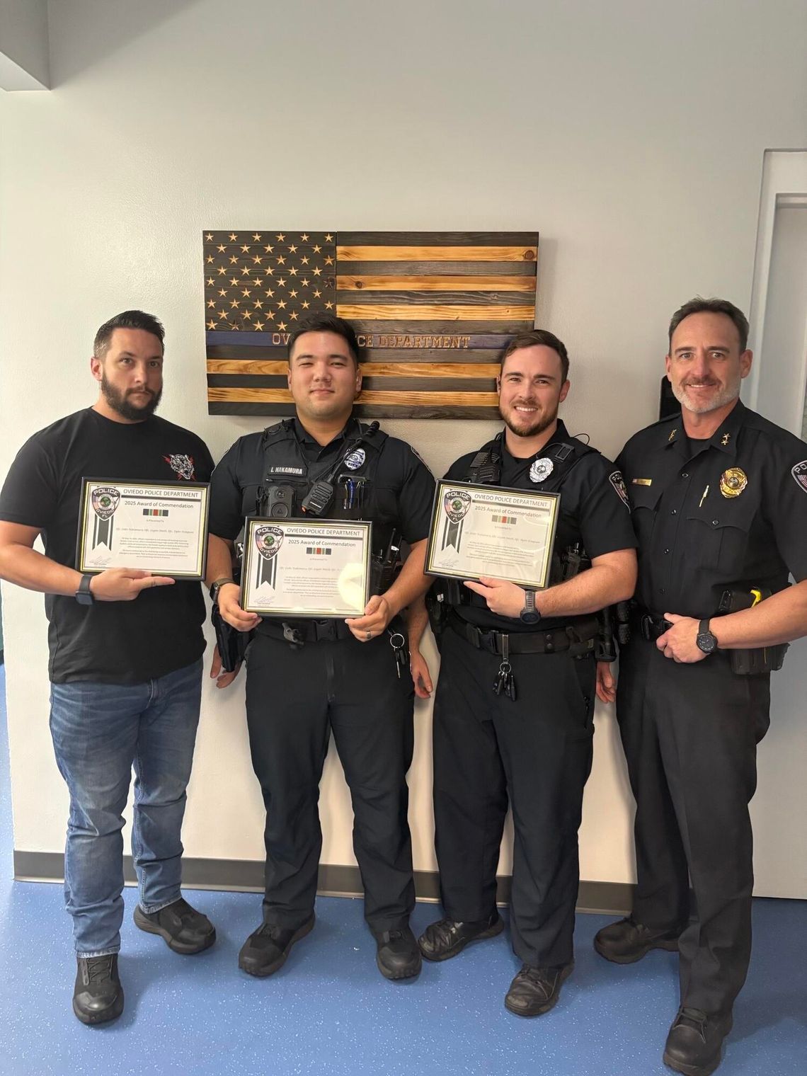 Officers honored for saving Drowning Child