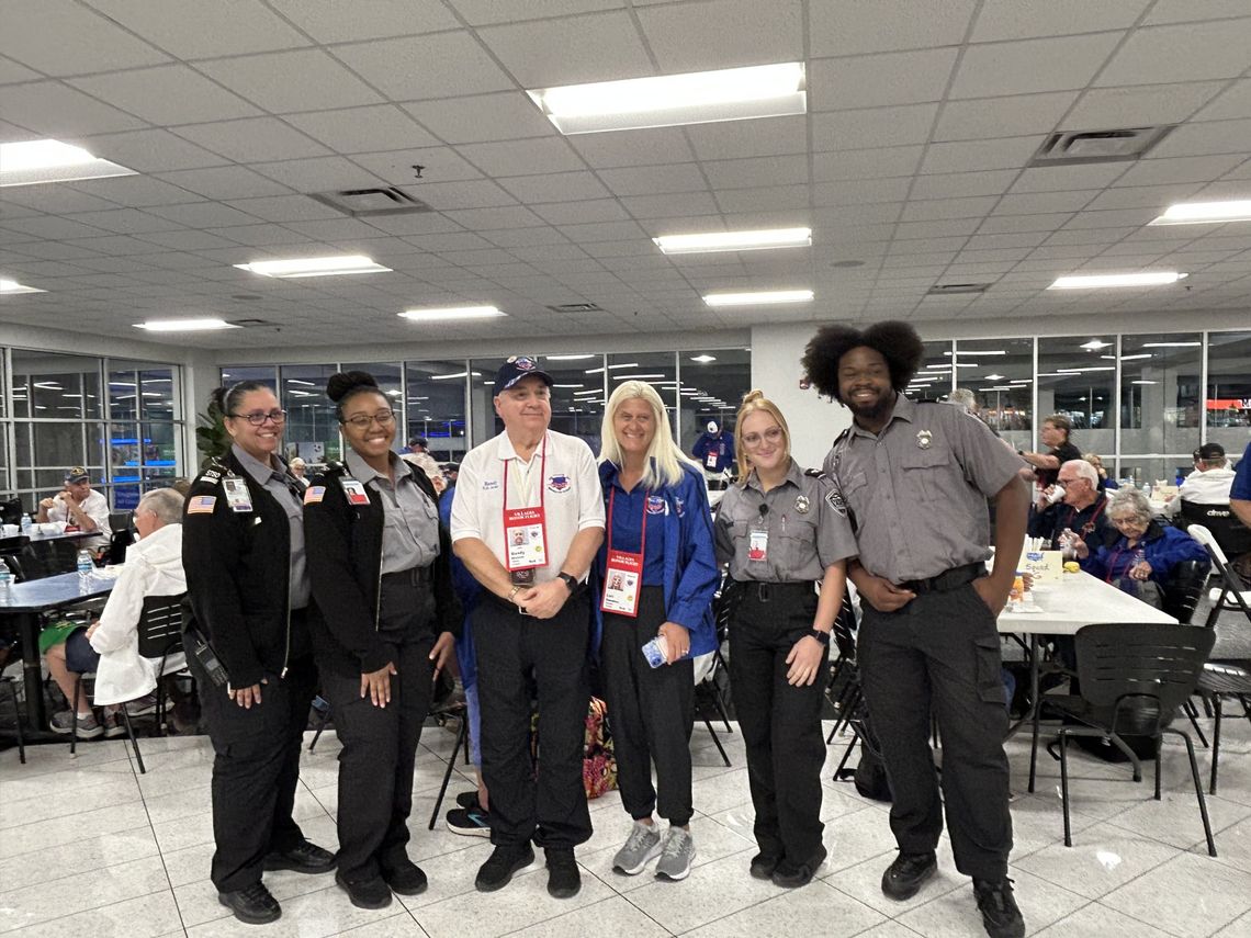 Orlando-Sanford International Airport recently hosted Two Central Florida Honor Flights