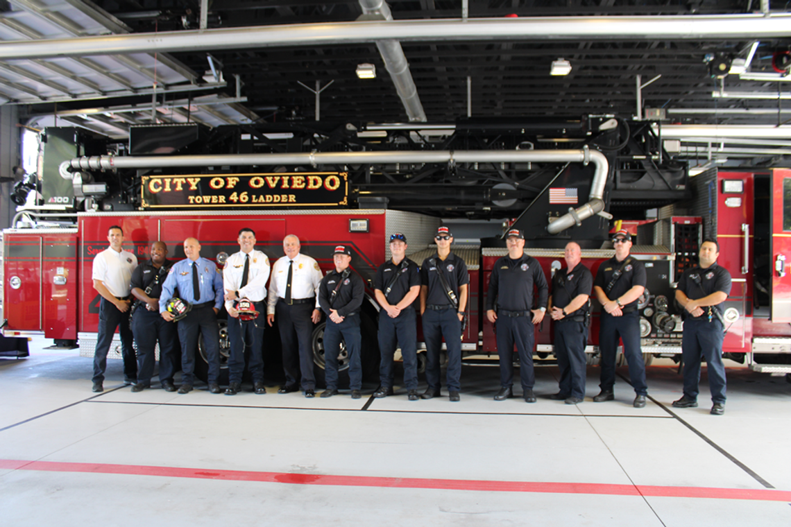 Oviedo Fire Department Promotes Two Firefighters
