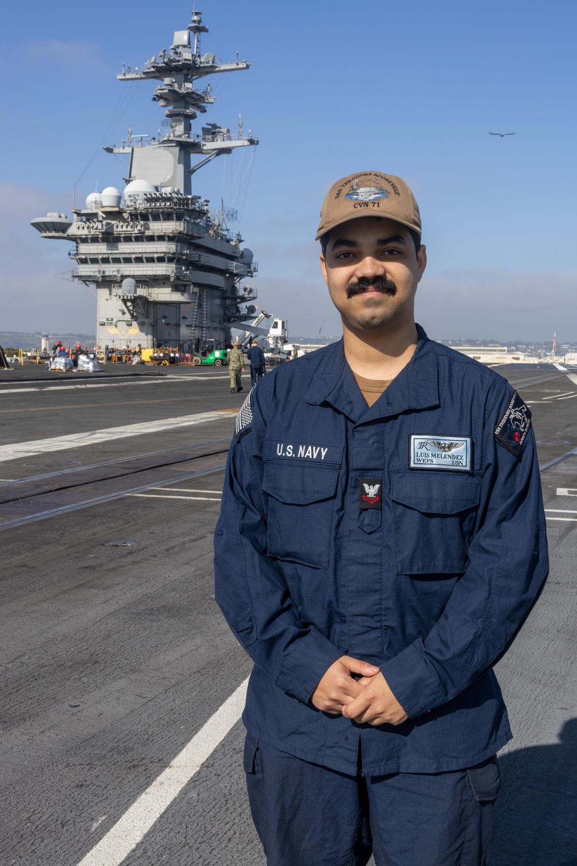 Oviedo native serves aboard one of the world’s largest warships