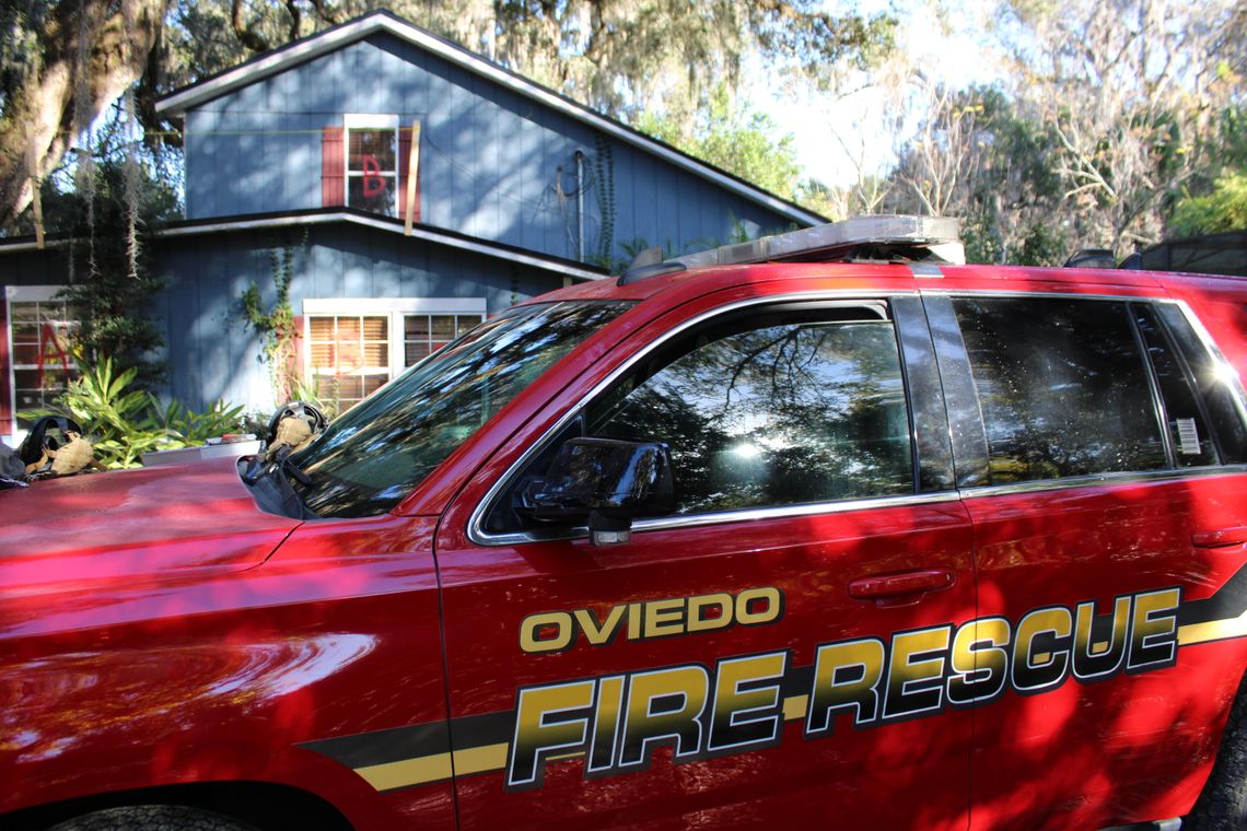 Oviedo Resident Donates Home for Firefighter Training