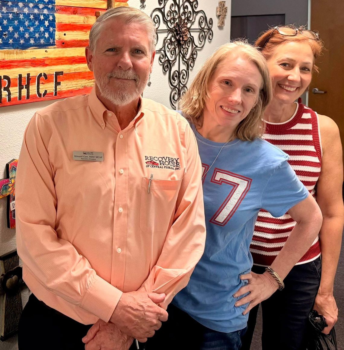 Recovery House honors Fathers with Donations to help Clients