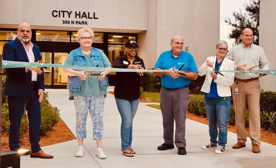 Sanford celebrates Newly Renovated City Hall Sanford celebrates Newly Renovated City Hall