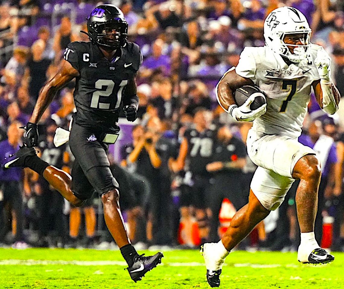 Second-half rally lifts UCF past TCU in Big 12 opener, 35-34 Second-half rally lifts UCF past TCU in Big 12 opener, 35-34