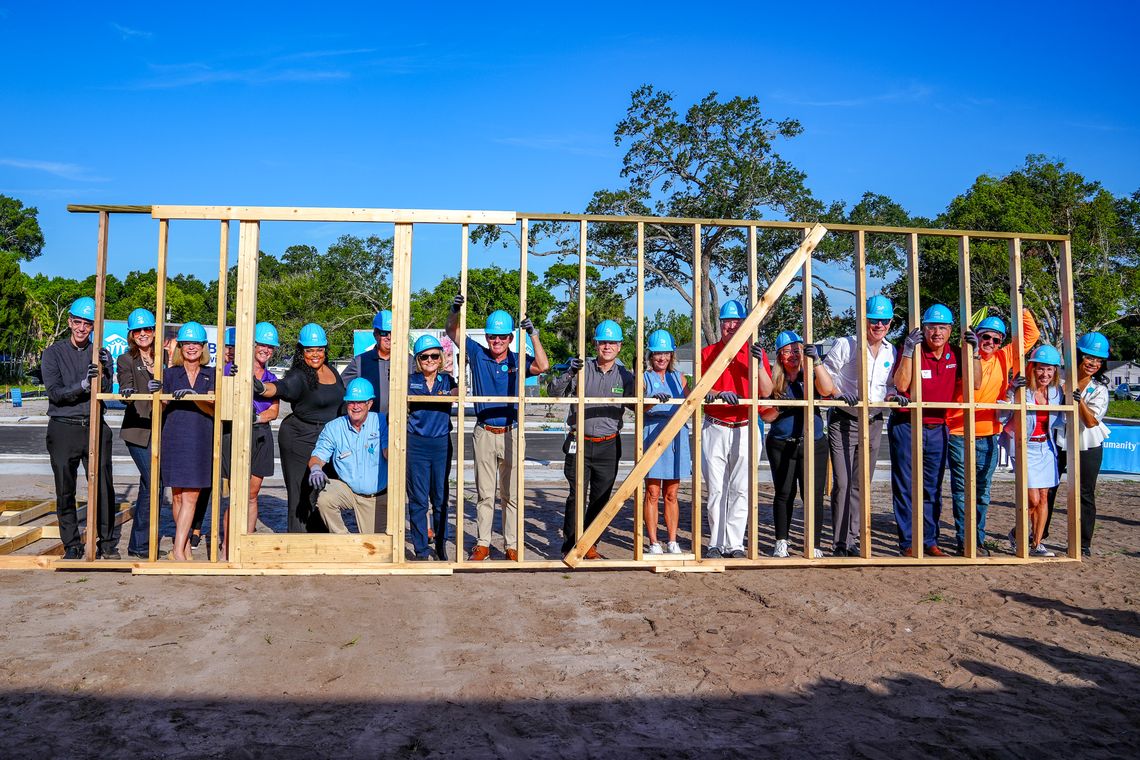 Seminole County Celebrates Affordable Housing Milestone with Wall Raising Event