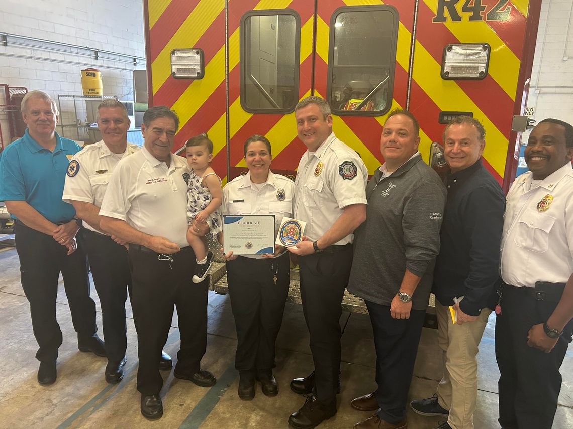 Seminole County Fire Department Recognized for Excellence in Pediatric Emergency Care