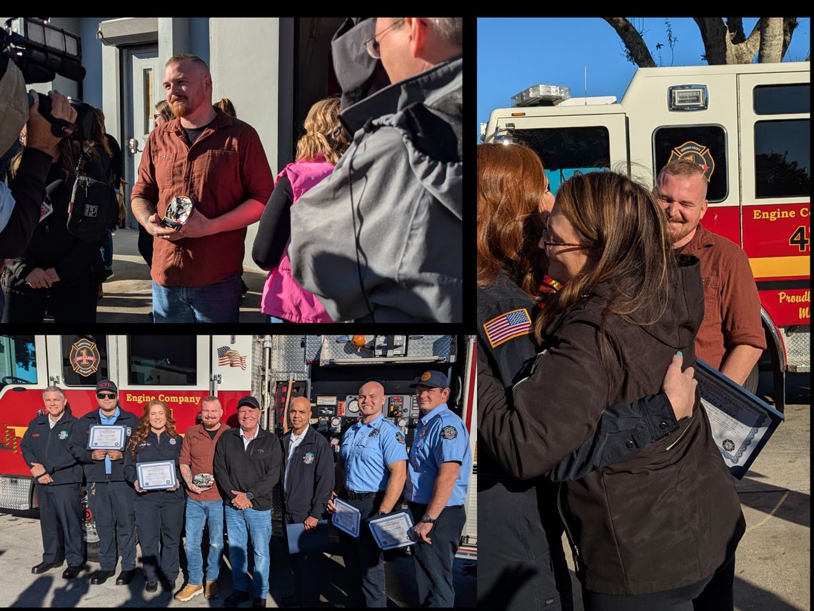 Seminole County Fire Department Recognizes Son-in-Law Who Helped Save His Father-in-Law’s Life with CPR Seminole County Fire Department Recognizes Son-in-Law Who Helped Save His Father-in-Law’s Life with CPR