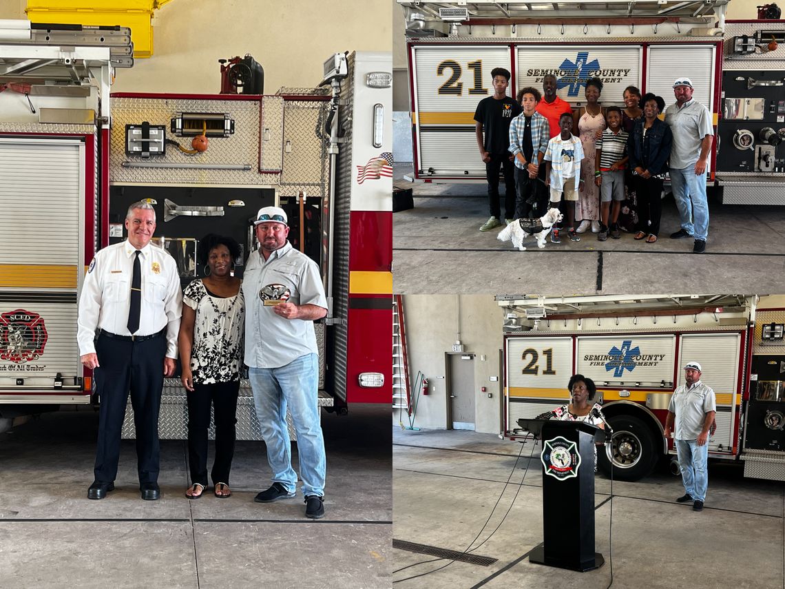 Seminole County Fire Department to Honor Winter Springs Resident for Car Accident Life Save and Reunification with Patient Seminole County Fire Department to Honor Winter Springs Resident for Car Accident Life Save and Reunification with Patient