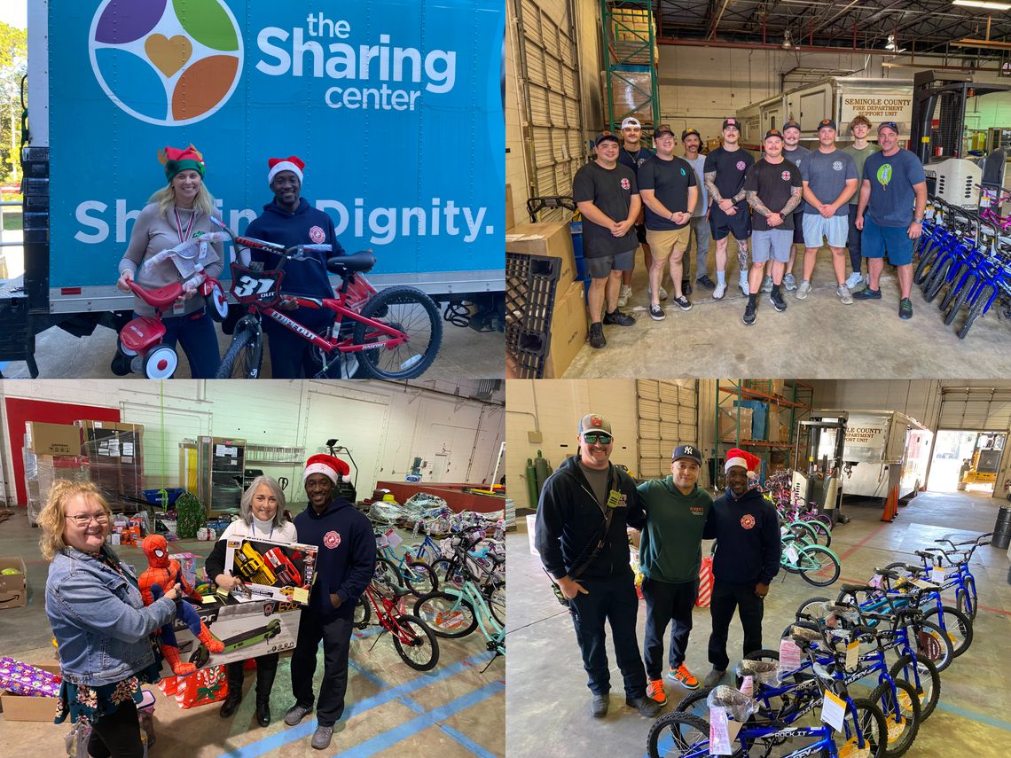 Seminole County Firefighters & Personnel donate more than 1,000 Toys for Children Seminole County Firefighters & Personnel donate more than 1,000 Toys for Children