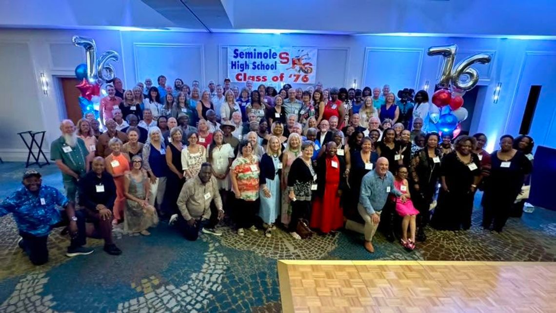 Seminole High School Bicentennial Class of 1976 celebrate 50th Class Reunion
