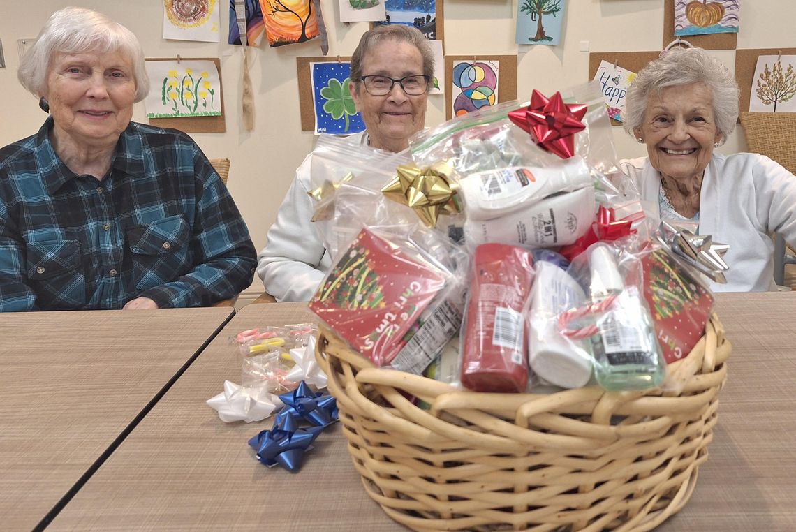 Seniors spread Holiday Cheer with Care Packages for the Homeless Seniors spread Holiday Cheer with Care Packages for the Homeless