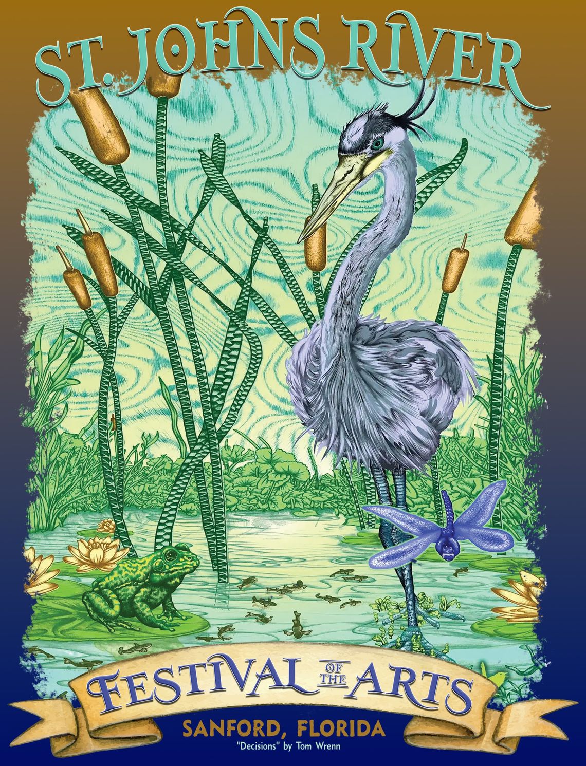 St. Johns River Festival of the Arts Announces 2026 Official Poster Artist