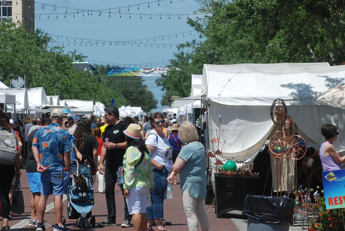 St. Johns River Festival of the Arts returned to Historic Downtown Sanford April 26 and 27 St. Johns River Festival of the Arts returned to Historic Downtown Sanford April 26 and 27