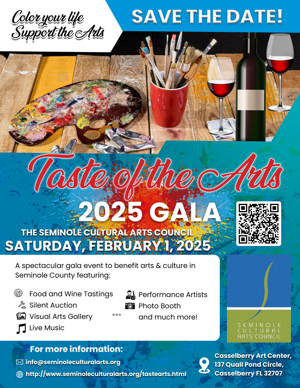 Tickets Now on Sale for SCAC 2025 Taste of the Arts Tickets Now on Sale for SCAC 2025 Taste of the Arts