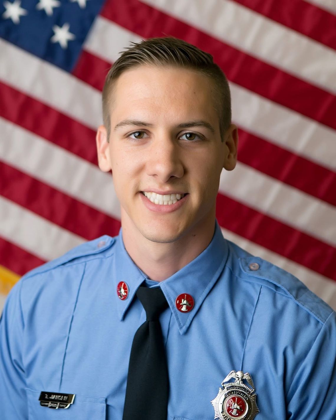 Tucker Jansen promoted to Fire Lieutenant