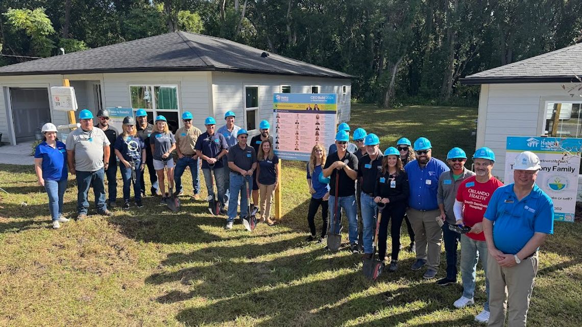 Two Dozen Executives Unite to Build Habitat Homes and Advocate for Affordable Housing    