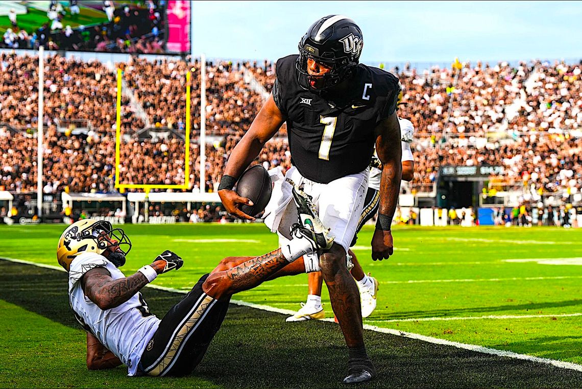 UCF falls to Colorado in Big 12 home opener UCF falls to Colorado in Big 12 home opener