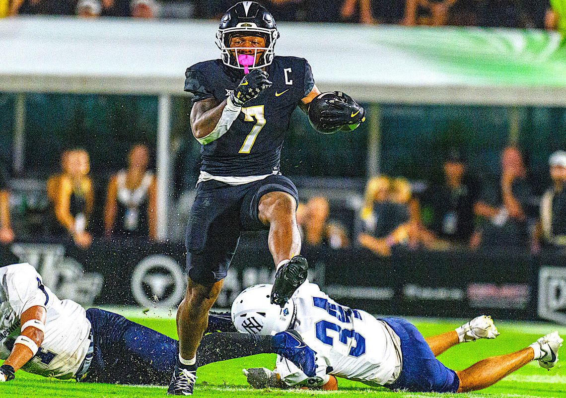 UCF football runs past New Hampshire in season opener, 57-3 UCF football runs past New Hampshire in season opener, 57-3