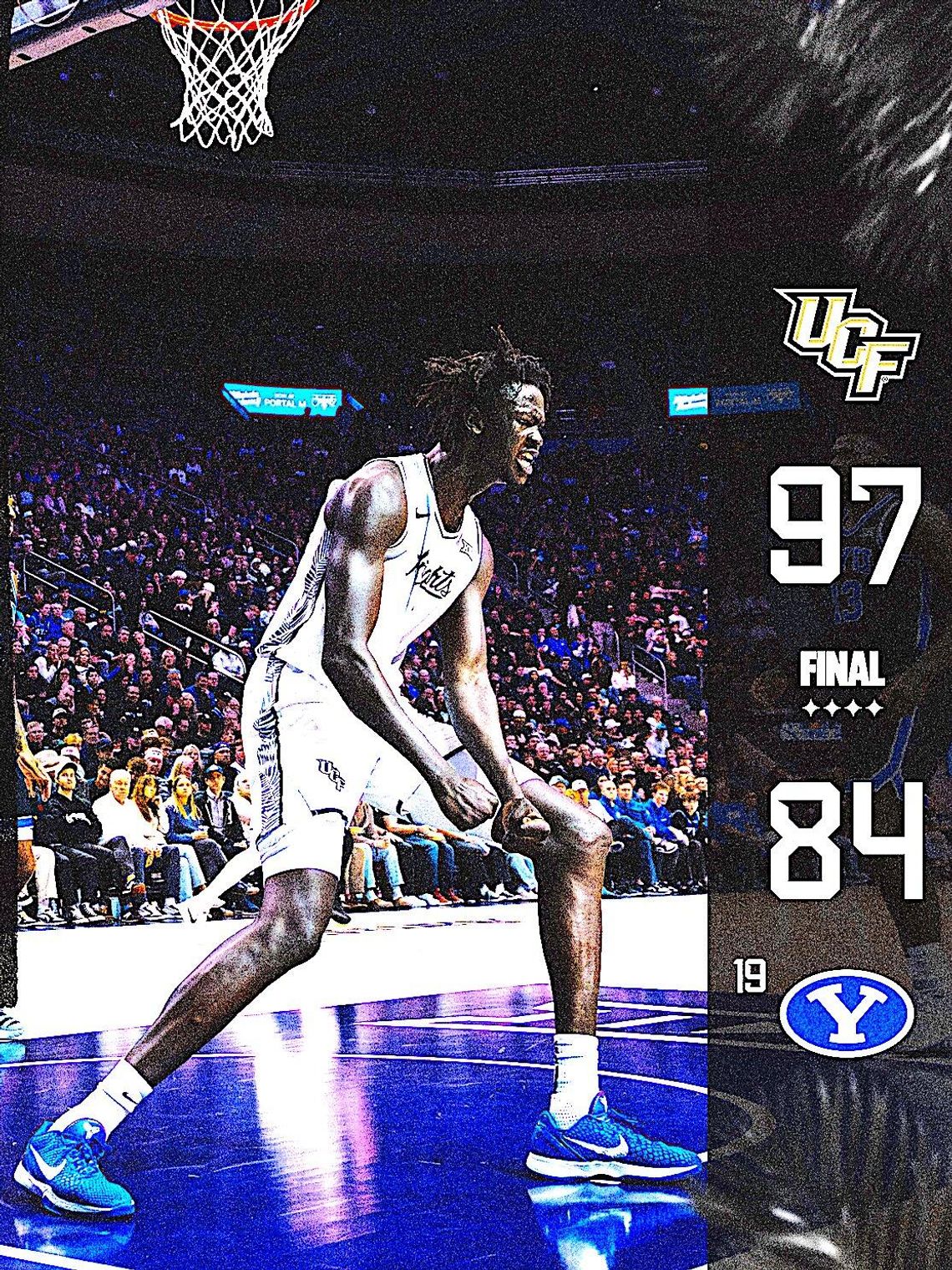 UCF men’s basketball sweeps road trip through Utah