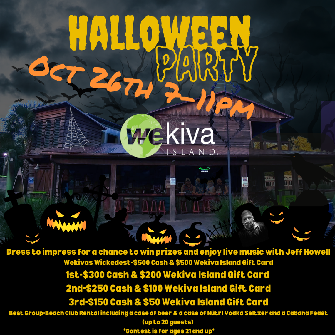 Wekiva Island to host Annual Halloween Party & Costume Contest Wekiva Island to host Annual Halloween Party & Costume Contest