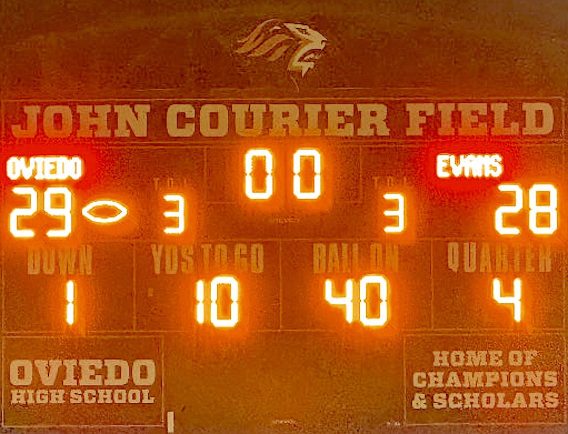 What a night on the gridiron