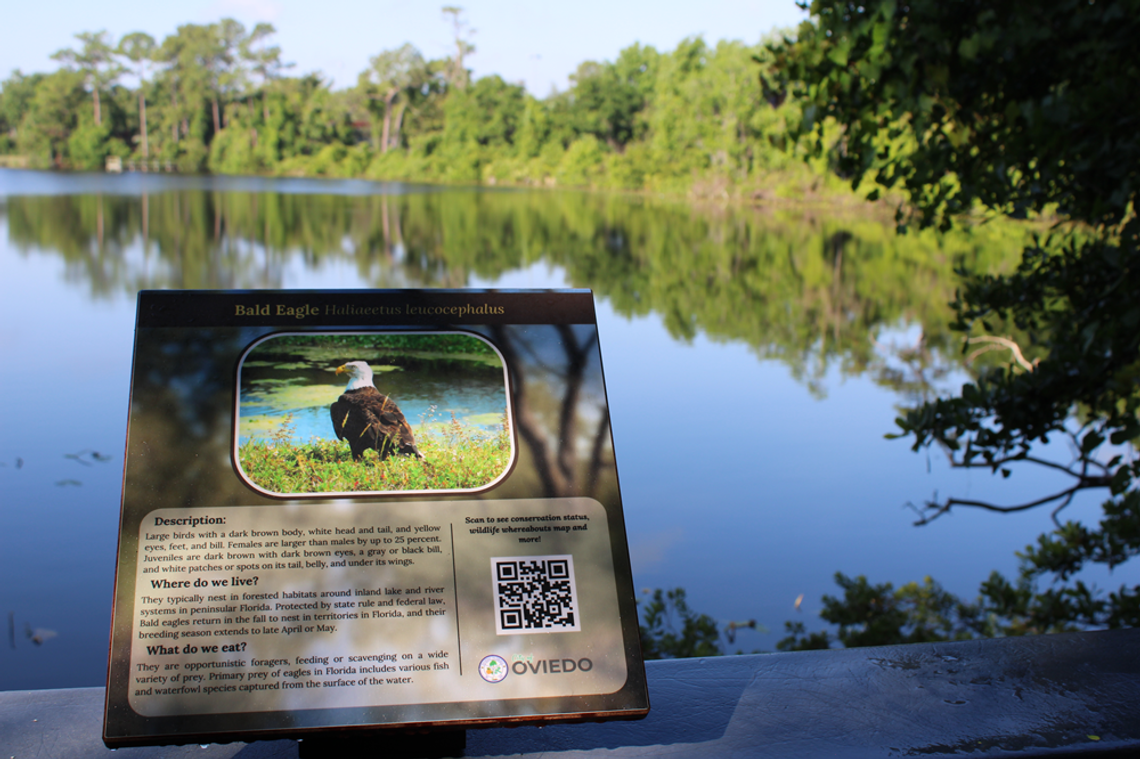 Wildlife Whereabout Signs installed in Oviedo