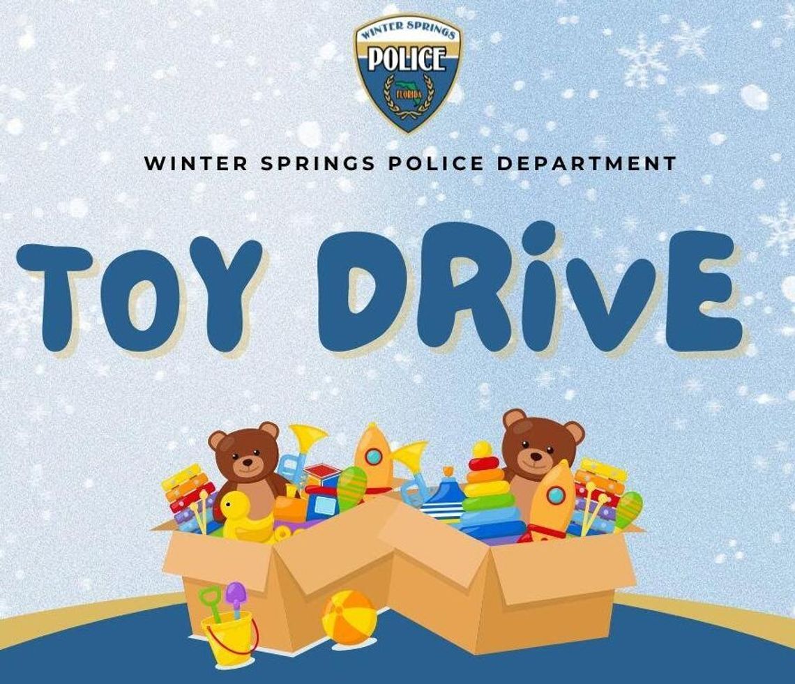 Winter Springs Police Department Toy Drive
